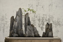 Stone Bonsai Decorative Scenery Of Chinese Garden