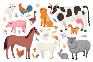 Poster - Farm Animals Set