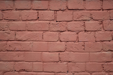 background texture of brickwork painted wall