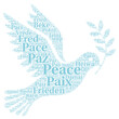 © Ricochet64 - Peace word cloud in different languages