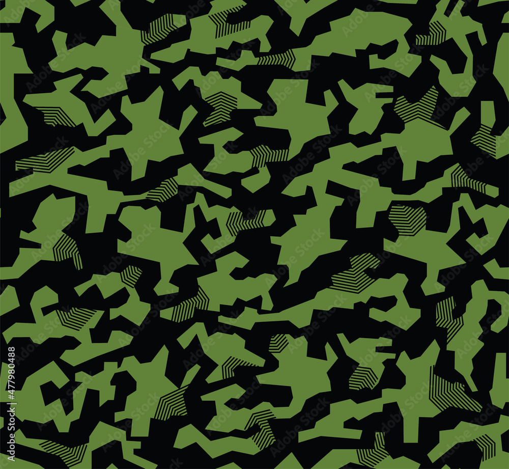 Seamless Modern Camouflage abstract pattern, Military Camouflage repeat ...