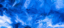 Abstract Acrylic Blue Pattern Background