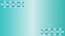 Blue Pattern Jewel Background