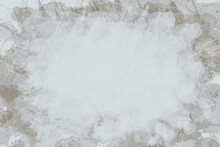 Snowball Hitting The Street In An Abstract Expressionist Style. Great Dynamic Light-colored Background Perfect For Snow Day Announcement, Winter Sales, Website Banners, Infographics And More.
