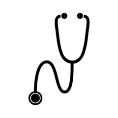 Poster - Stethoscope icon isolated on white background