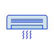 indoor ac Vector icon which is suitable for commercial work and easily modify or edit it

