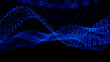 © RocknRoller Studios - Abstract Medical Technology background. Blue, Innovation Medicine concept. 3D Render.