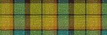 Classic Winter Tartan Plaid Seamless Edging Border. Modern Gingham Checker Trim Background. Woven Scottish Masculine Tweed Effect Ribbon Banner. 