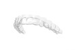 © aizer - Invisible clear aligner upper teeth straightening braces