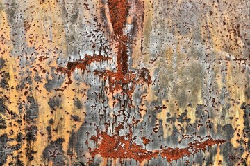 Canvas Print - Rusty background