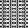 © t2k4 - Seamless ethnic pattern color black and white.Can be used in fabric design for clothes, accessories; decorative paper, wrapping, background, wallpaper, Vector illustration.
