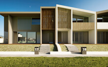 3d Render Of House Exterior