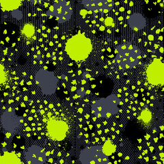 Wall Mural - sport seamless pattern. abstract geometric background. repeated urban printing. modern extreme backd