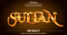 Editable Text Style Effect - Sultan Text Style Theme.