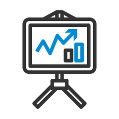 Wall Mural - Analytics Stand Icon