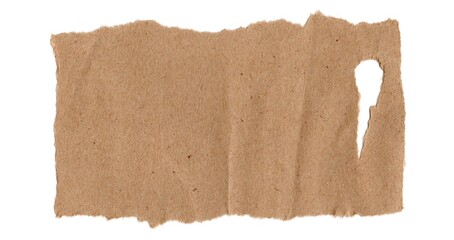 Kraft torn and creased Paper Texture for Background	