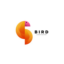 Bird Logo Business Colorful Gradient Design