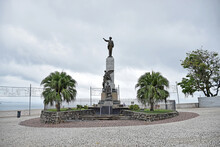 Praça Castro Alves Em Salvador Bahia, Estátua Do Poeta