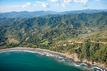 Wall Mural - Pacific Coastline of Nicoya Peninsula Costa Rica