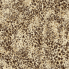 Wall Mural - leopard skin pattern