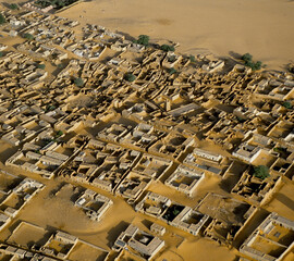 Poster - Sahara Desert Chinguetti Village Mauritania Africa