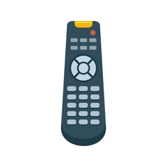 Sticker - Communication remote control icon flat isolated vector