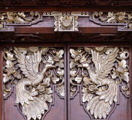 detail of a door