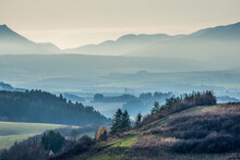 Landscape With Fog, Turiec, Mala Fatra, Slovakia, Europe