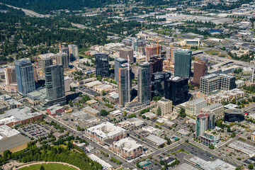 Poster - Downtown Bellevue Washington USA