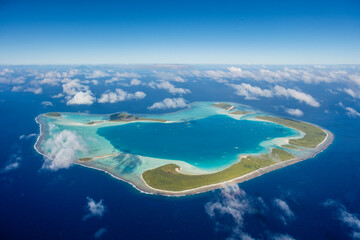 Poster - Tetiaroa Atoll Tropical Islands of French Polynesia