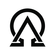 Alpha Omega Logo Can Be Used For Company, Icon, Etc