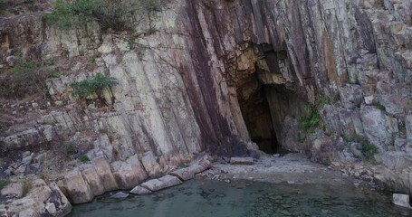 Sticker - Sea cave in Hong Kong Geopark