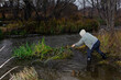 © PumpedVisuals - Boy fishing on river