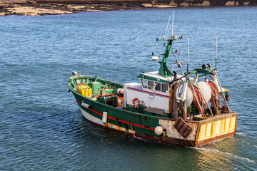 Wall Mural - Le guilvinec. Retour de Pêche. Finistère. Bretagne	