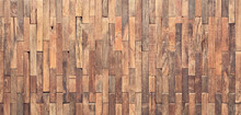 Old Wood Texture, Wall Panel Made Of Boards.