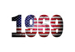 vintage 1969 united state of america flag