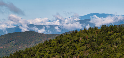 Wall Mural - Autumn in the Appalachian Mountains Viewed Along the Blue Ridge Parkway