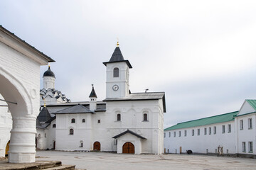 Wall Mural - Svir, Russia, Leningrad region. The Holy Trinity Alexander Svirsky male monastery in the village of Old Sloboda.