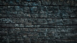 Fototapeta Desenie - Charcoal background, natural burnt wood texture closeup