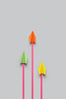 © Yaroslav Danylchenko/Stocksy - Colored paper planes having race