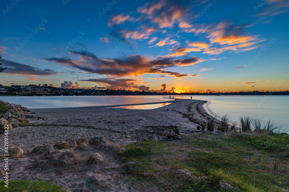 Point Walter Spit Sunset at Point Walter Stock Photo | Adobe Stock