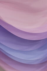 Abstract sunset waves