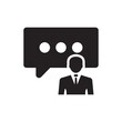 © Saiful - Business communication icon ( vector illustration )