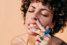 Colorful Teeth Jewelry