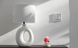© Raymond Forbes LLC/Stocksy - Modern Lamp with light switch