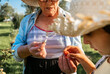 © Marco Govel/Stocksy - Little girl with her grandmother