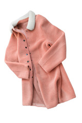 Poster - Pink coat isolated