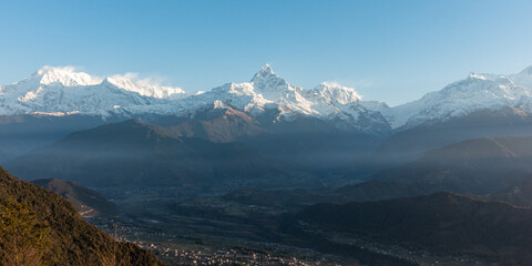 Wall Mural - Sarangkot mountainview