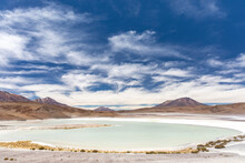 View Of The Altiplano Near Canapa Lake (Laguna Canapa), Potosi Department, Southwestern Bolivia