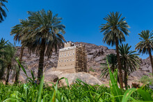 Old Fortified House Made Out Of Mud, Najran
